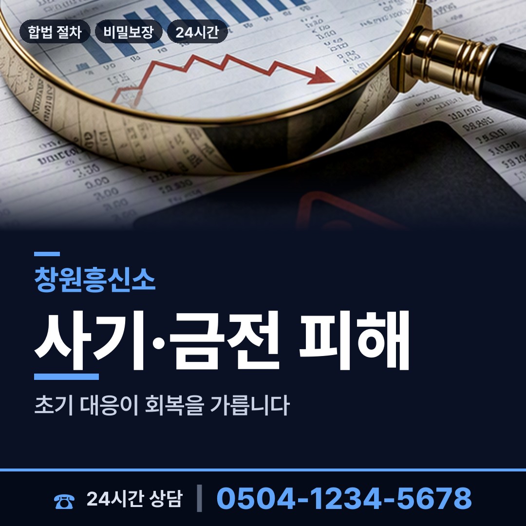 창원 용지동 흥신소비용 상담 안내